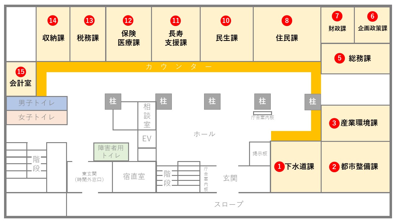 フロアマップ
