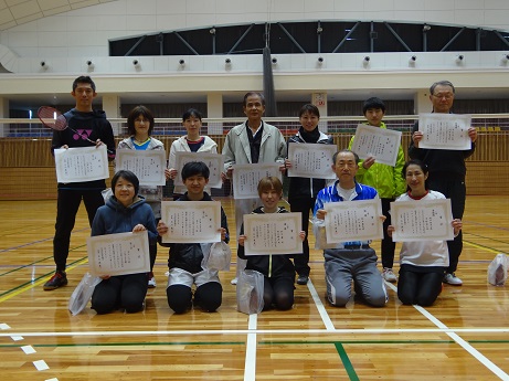 第39回町民バドミントン大会の画像